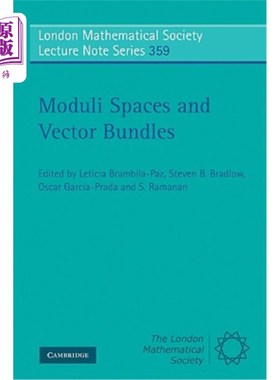 海外直订Moduli Spaces and Vector Bundles 模空间与向量丛