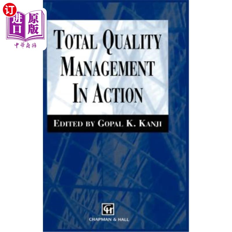 海外直订Total Quality Management in Action 全面质量管理在行动