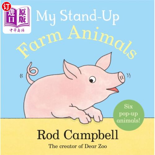 海外直订My Stand-Up Farm Animals 我的农场动物脱口秀