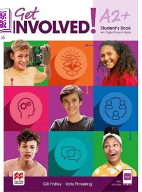 海外直订Get Involved! A2+ Student's Book with Student's ... 参与!A2+学生图书与学生应用程序和数字学生图书