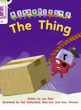 海外直订Bug Club Phonics Fiction Reception Phase 3 Set 08 Alphablocks The Thing 虫子俱乐部语音小说接收第三阶段设置0