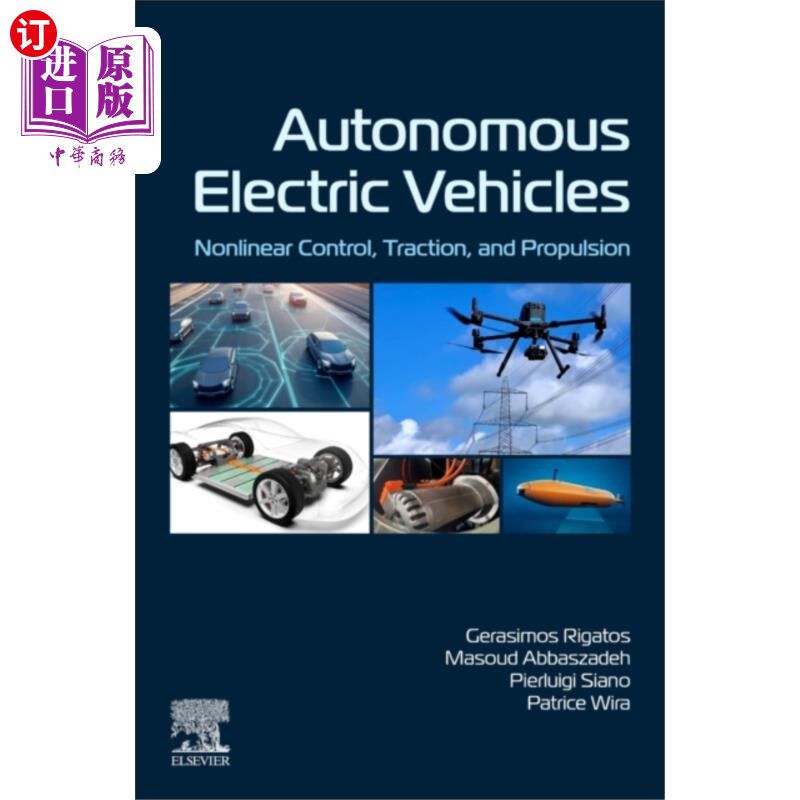 海外直订Autonomous Electric Vehicles 自动驾驶电动汽车