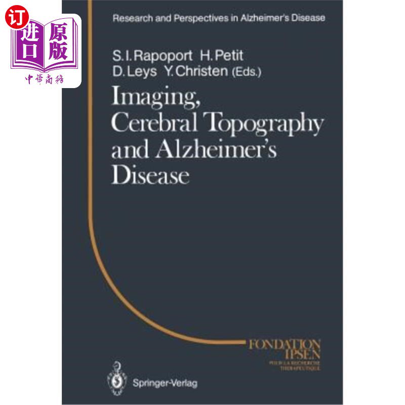 海外直订医药图书Imaging, Cerebral Topography and Alzheimer's Disease 影像学、脑地形图与阿尔茨海默病