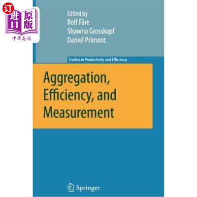 海外直订Aggregation, Efficiency, and Measurement 聚合、效率和度量