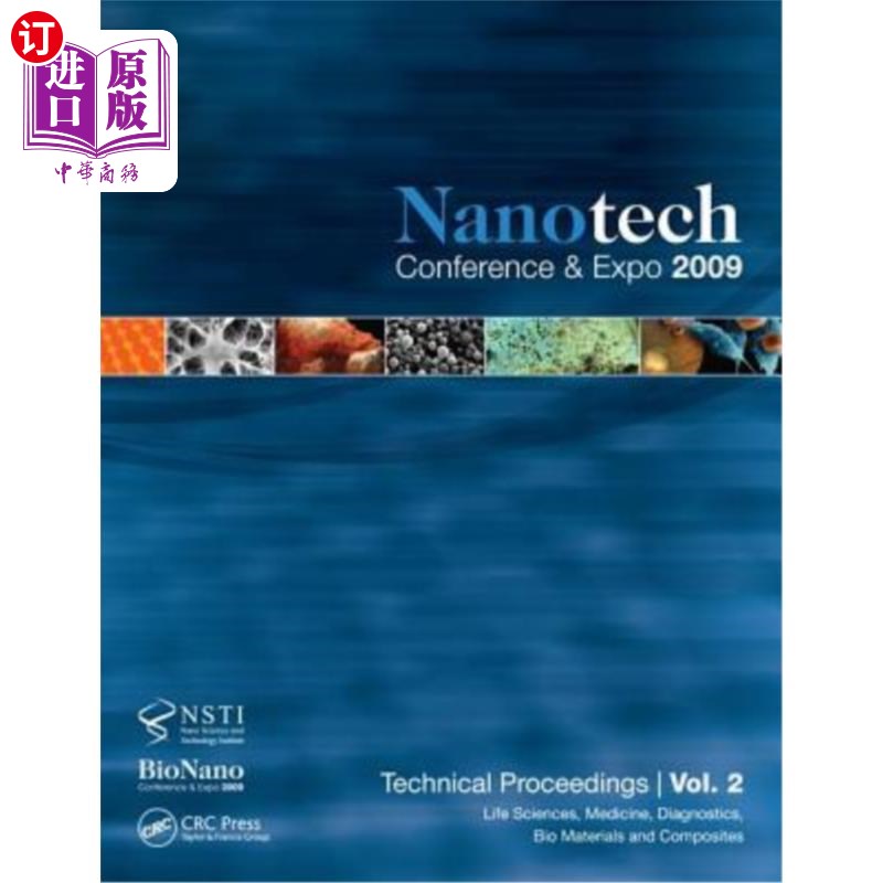 海外直订Nanotechnology 2009: Life Sciences, Medicine, Diagnostics, Bio Materials and Com 纳米技术2009:生命科学，医 书籍/杂志/报纸 原版其它 原图主图