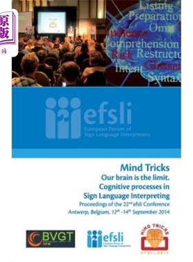 海外直订Mind Tricks. Our brain is the limit. Cognitive processes in Sign Language Interp Mind Trick