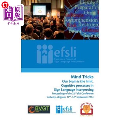 海外直订Mind Tricks. Our brain is the limit. Cognitive processes in Sign Language Interp Mind Trick