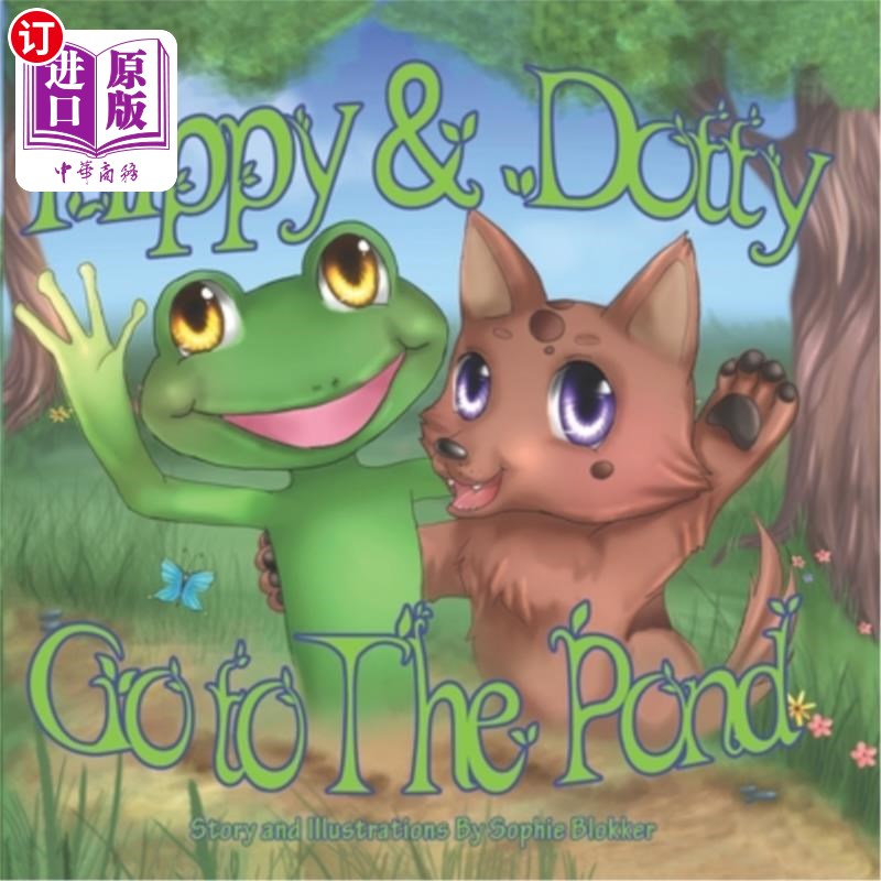 海外直订Flippy & Dotty Go To The Pond 弗利比和多蒂去池塘