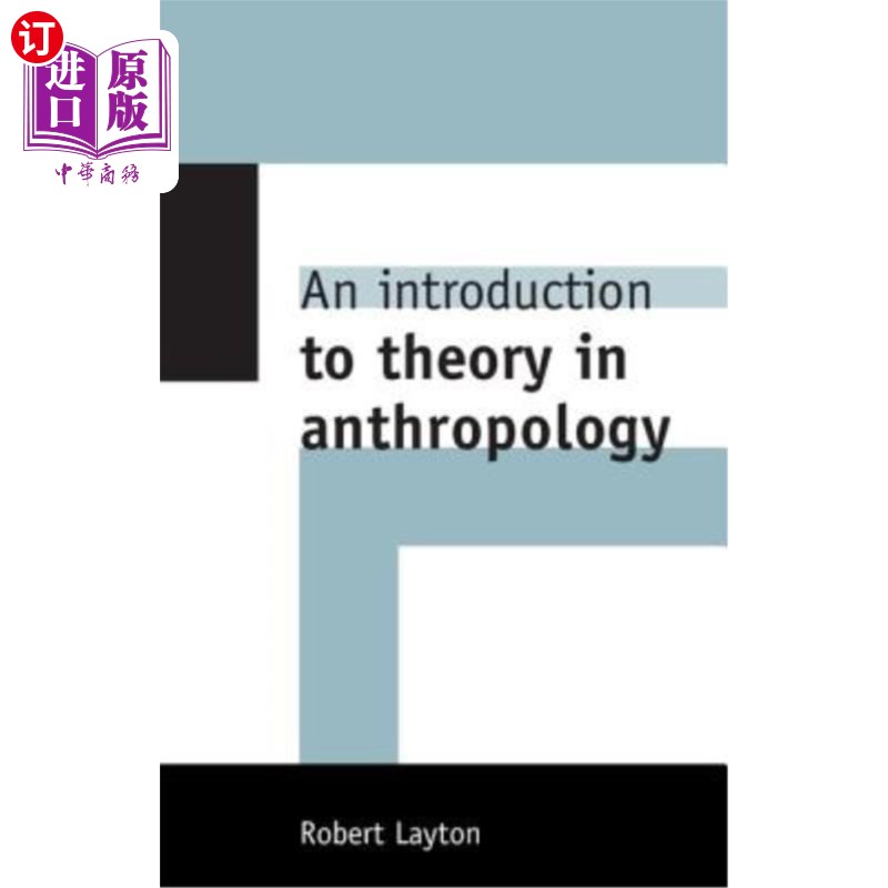 海外直订An Introduction to Theory in Anthropology 人类学理论概论
