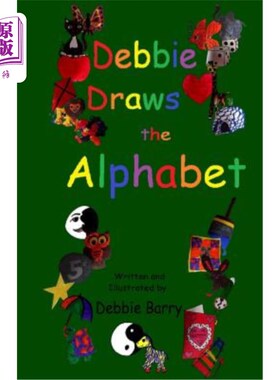 海外直订Debbie Draws the Alphabet 黛比画字母表