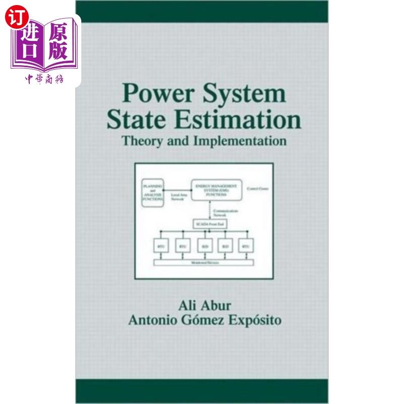 海外直订Power System State Estimation 电力系统状态估计