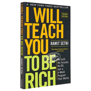 预售 我教你如何致富 第2版 英文原版 I Will Teach You to Be Rich 2nd Edition Ramit Sethi【中商原版】