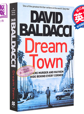 现货 梦想小镇 Dream Town 英文原版 David Baldacci 侦探 推理 现代 小说 悬疑 文学 经典【中商原版】
