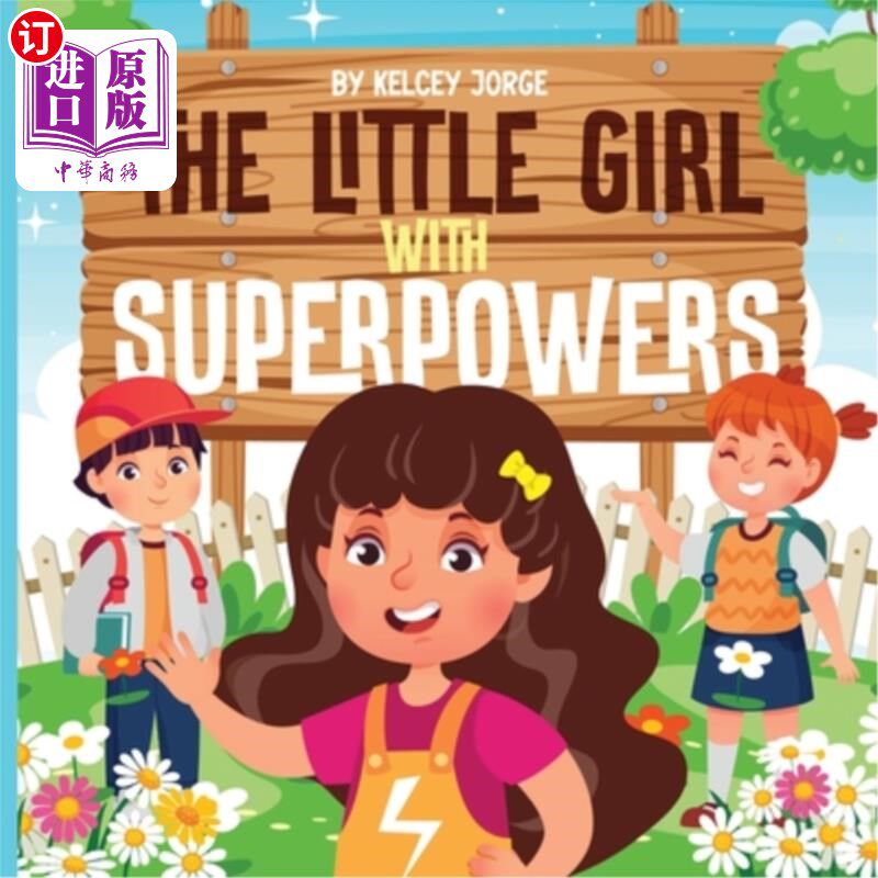 海外直订The Little Girl with Superpowers 有超能力的小女孩