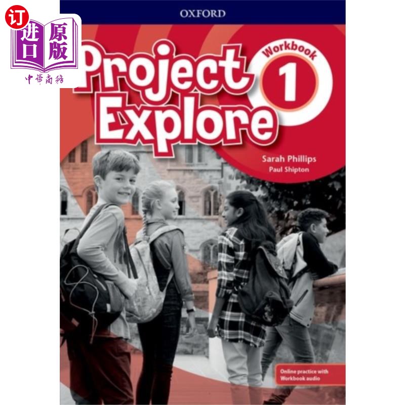 海外直订Project Explore: Level 1: Workbook with Online P... 项目探索:1级:带有在线实践的练习册