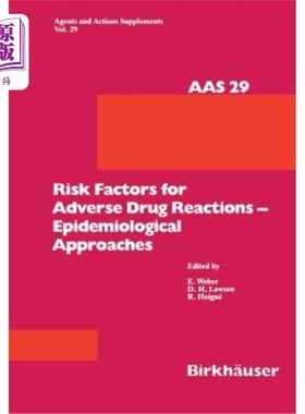 海外直订医药图书Risk Factors for Adverse Drug Reactions -- Epidemiological Approaches 药物不良反应的危险因素——流