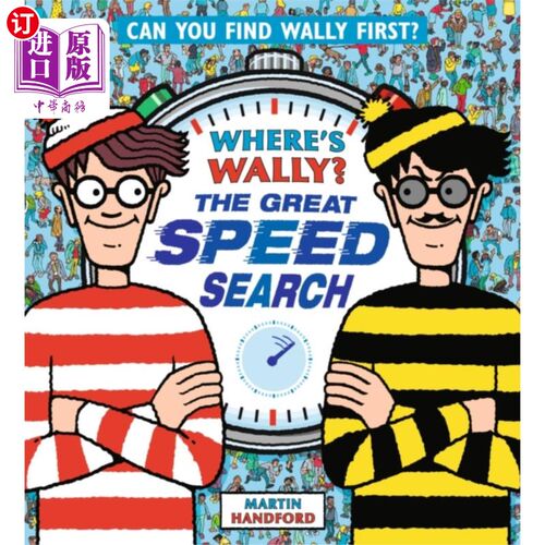 海外直订Where's Wally? The Great Speed Search 沃利在哪儿?极速搜索