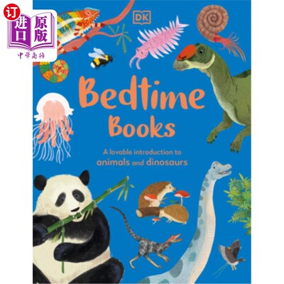 海外直订Bedtime Books: A Lovable Introduction to Animals and Dinosaurs 睡前读物：动物和恐龙的可爱介绍