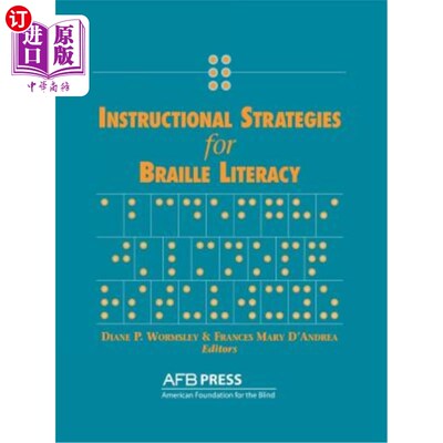 海外直订Instructional Strategies for Braille Literacy 盲文识字教学策略