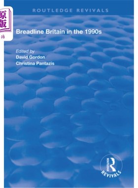 海外直订Breadline Britain in the 1990s 20世纪90年代的英国