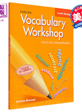 Vocabulary Workshop 2020 Student Grade 4 词汇工作坊学生书四年级 小学英语练习 英文原版 进口教材教辅图书【中商原版】