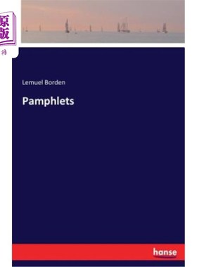 海外直订Pamphlets 小册子