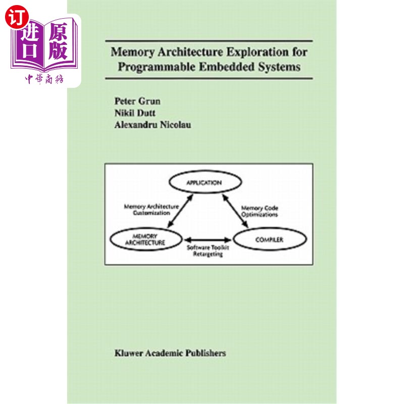海外直订Memory Architecture Exploration for Programmable Embedded Systems 可编程嵌入式系统内存架构探索