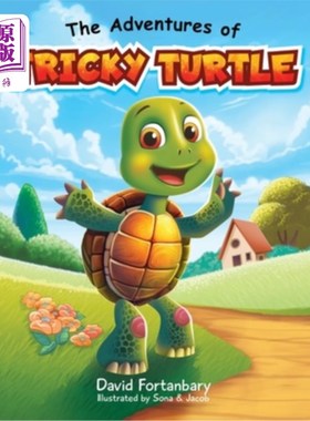 海外直订The Adventures of Tricky Turtle 狡猾的海龟的冒险