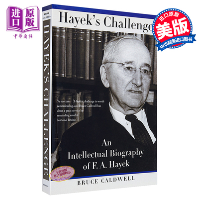 预售 哈耶克传 豆瓣高分 英文原版 Hayeks Challenge An Intellectual Biography of F A Hayek Bruce Caldwell【中商原版】