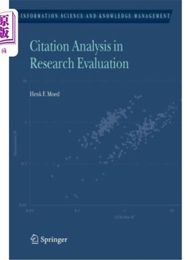 海外直订Citation Analysis in Research Evaluation 《研究评价中的引文分析