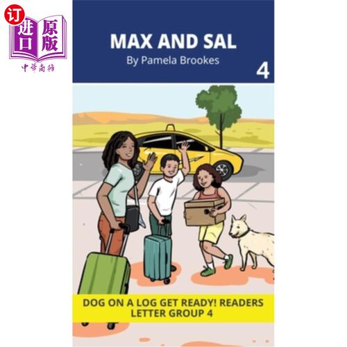 海外直订Max And Sal: Decodable Readers for Learning Letters and Reading Words. For Early Max和Sal：学习