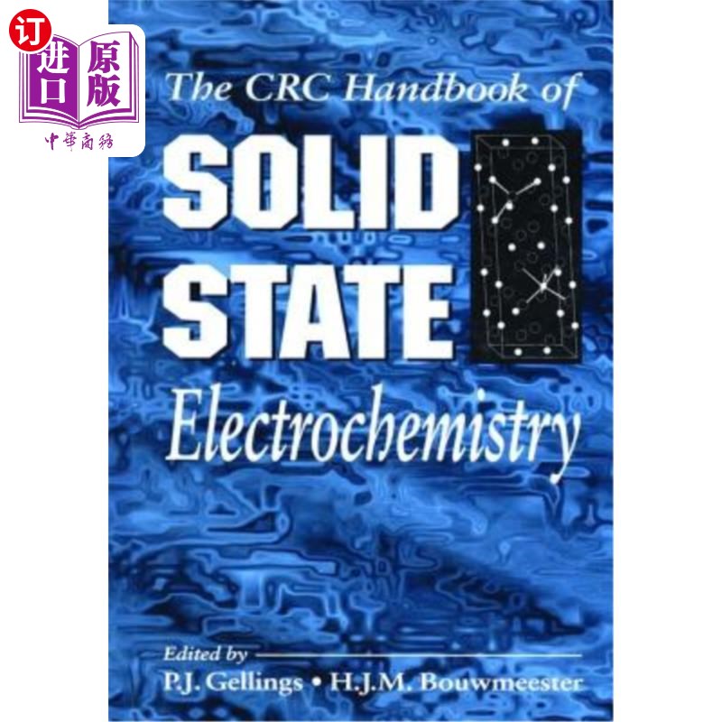 海外直订Handbook of Solid State Electrochemistry 固态电化学手册