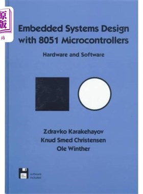 海外直订Embedded Systems Design with 8051 Microcontrolle... 基于8051单片机的嵌入式系统设计