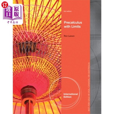 海外直订Precalculus with Limits, International Edition 微积分预演与限制，国际版
