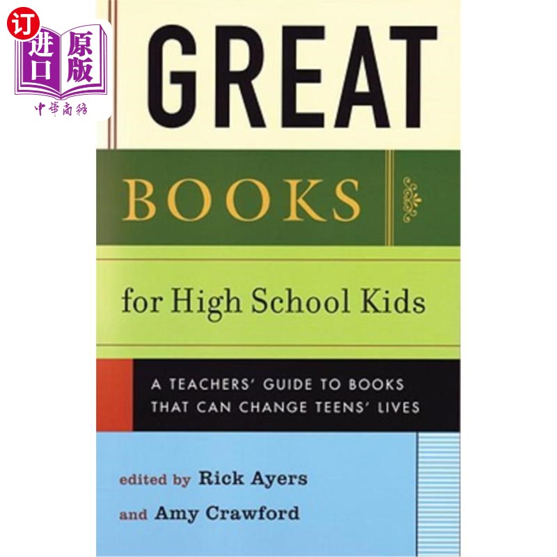 海外直订Great Books for High School Kids: A Teachers' Guide to Books That Can Change Tee 为高中生准备的好书:一本可