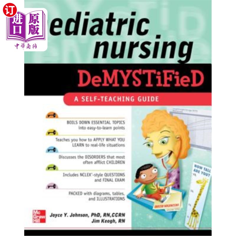 海外直订医药图书Pediatric Nursing Demystified: A Self-Teaching Guide 《儿科护理解惑：自学指南》