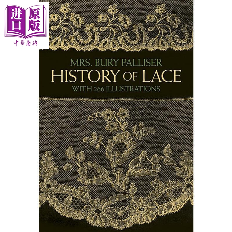 History of Lace 进口艺术 蕾丝的历史【中商原版】