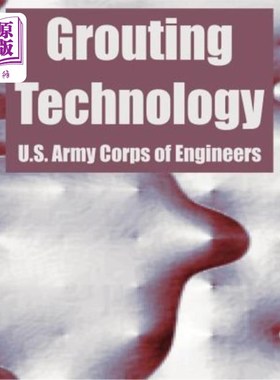 海外直订Grouting Technology 灌浆技术