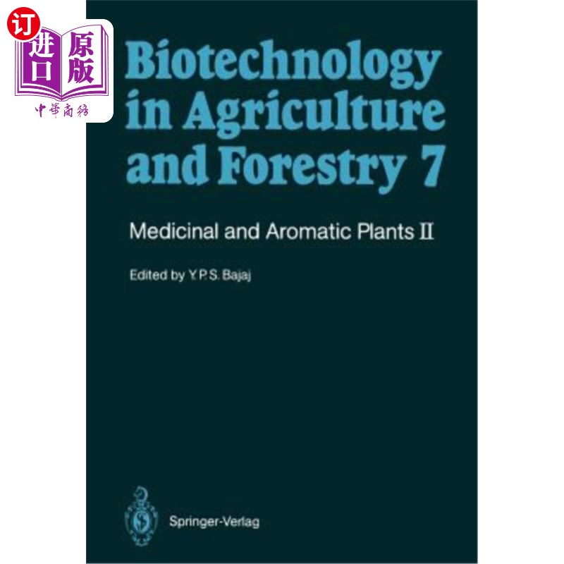 海外直订Medicinal and Aromatic Plants II 药用和芳香植物2
