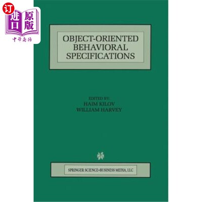 海外直订Object-Oriented Behavioral Specifications 面向对象的行为规范