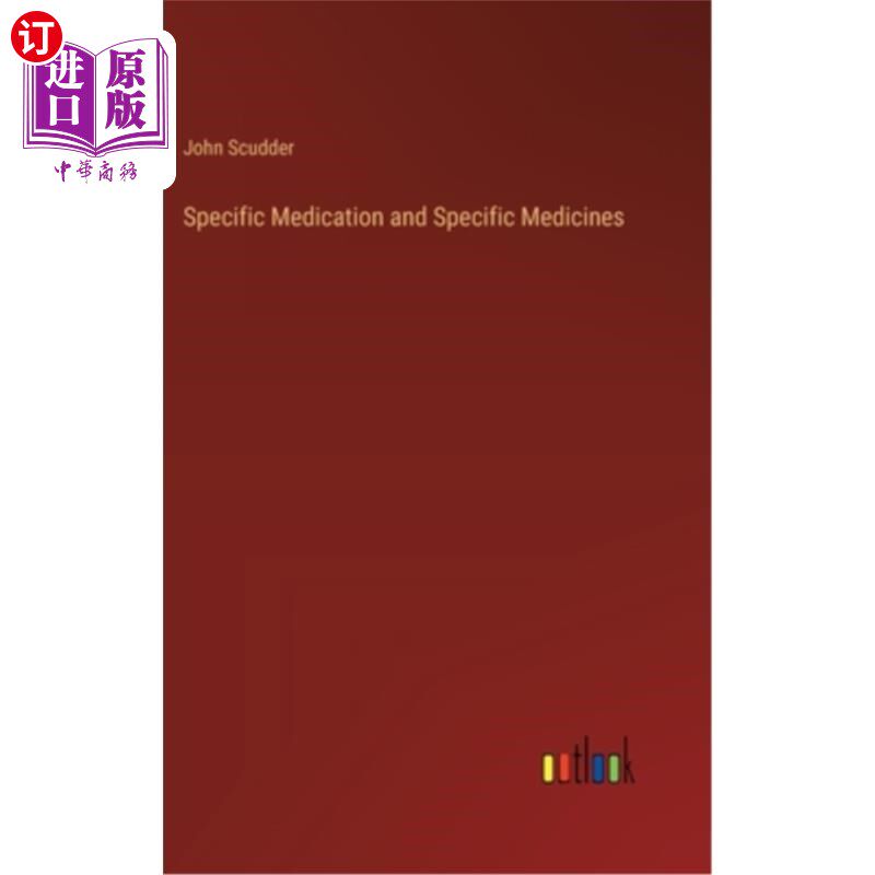 海外直订Specific Medication and Specific Medicines 特殊药物和特殊药物