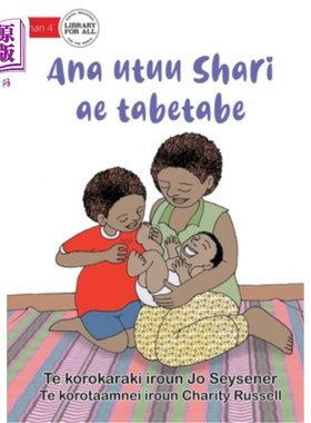 海外直订Shari's Busy Family - Ana utuu Shari ae tabetabe (Te Kiribati) 莎莉的忙碌家庭- Ana utuu Shari ae t