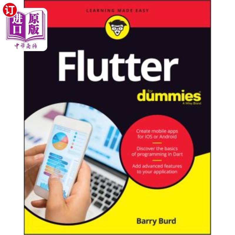 海外直订Flutter for Dummies Flutter分步指南