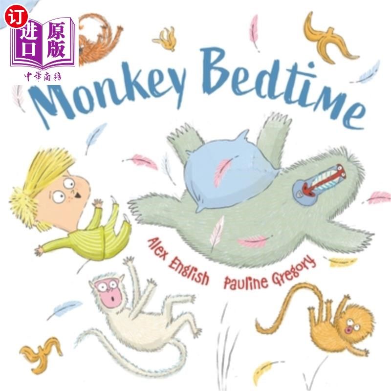 海外直订monkey bedtime 猴子睡觉