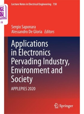 海外直订医药图书Applications in Electronics Pervading Industry, ... 电子产品在工业、环境和社会中的应用