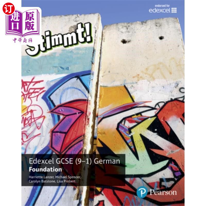海外直订Stimmt! Edexcel GCSE German Foundation Student B... Stimmt !Edexcel GCSE德语基础学生用书