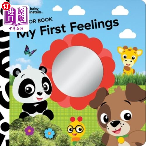 海外直订Baby Einstein: My First Feelings Mirror Book 小爱因斯坦:我的感受镜子书