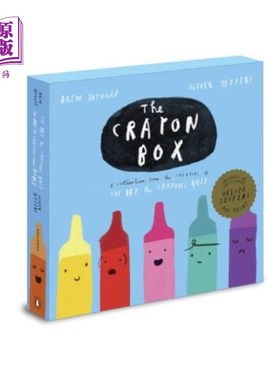 海外直订The Crayon Box: The Day the Crayons Quit Slipcased Edition 蜡笔盒：蜡笔退出Slipcased版的那天