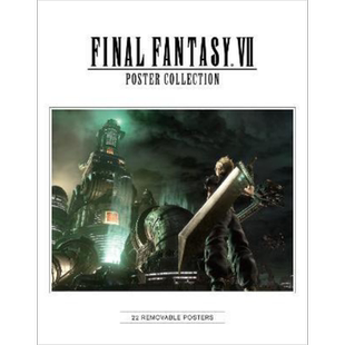 最终幻想7 游戏海报集 FF7明信片书 英文原版 Final Fantasy VII Poster Collection 最终幻想VII 太空战士游戏周边书