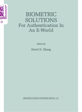 海外直订Biometric Solutions: For Authentication in an E-World 生物识别解决方案:电子世界中的身份验证
